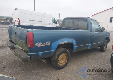 1990 Chevrolet Gmt-400 K1500 из США, поврежденный, VIN 1GCDK14Z7LE197542